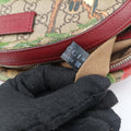 GG Supreme Tian Beige×multicolor PVC coated canvas×Leather 427042 G020481816GGスプリームティアン ベージュ×マルチカラー PVCコーティングキャンバス×レザー 427042 G020481816