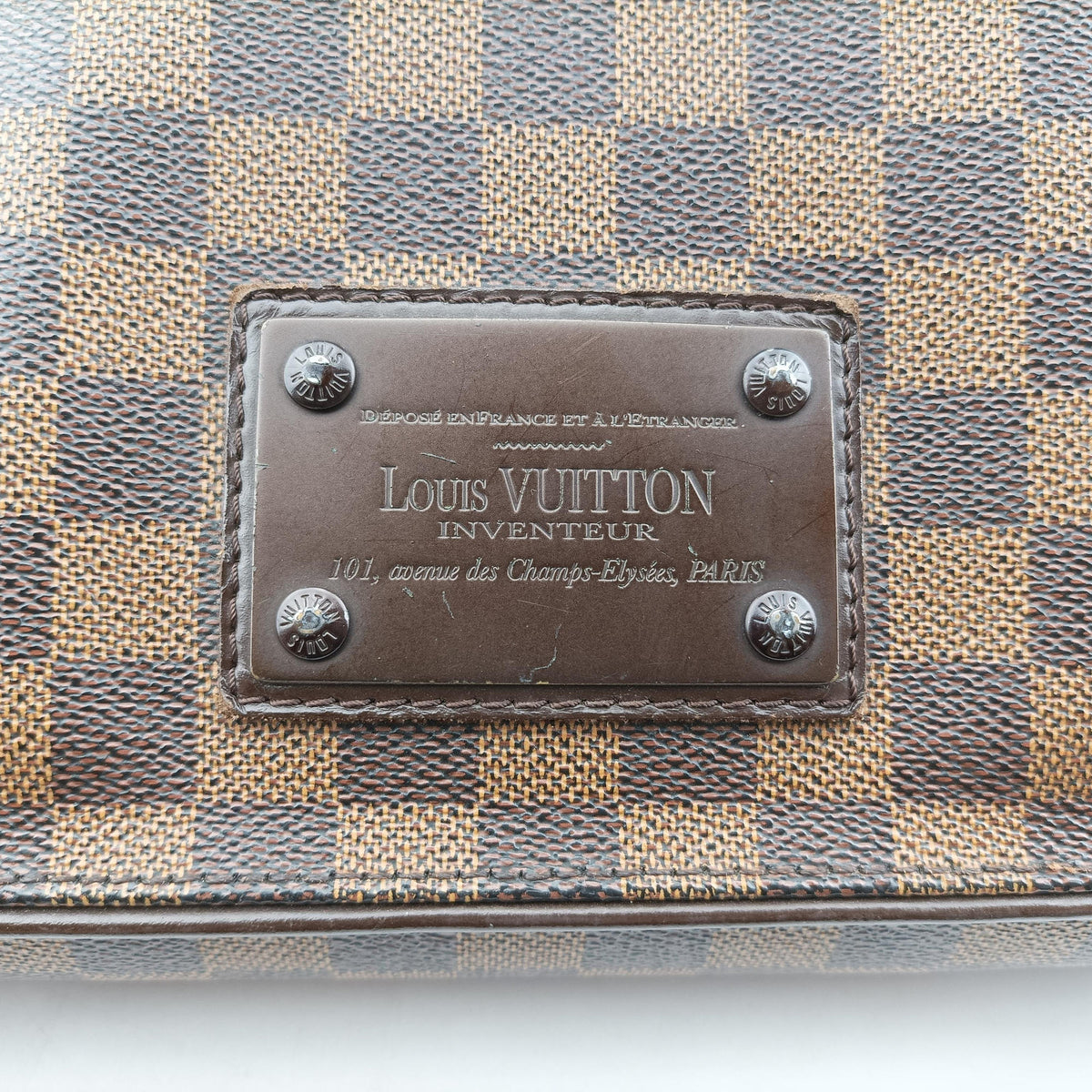 BROOKLYN MM EBENE Damier Canvas N51211 SR1039ブルックリンMM エベヌ ダミエキャンバス N51211 SR1039