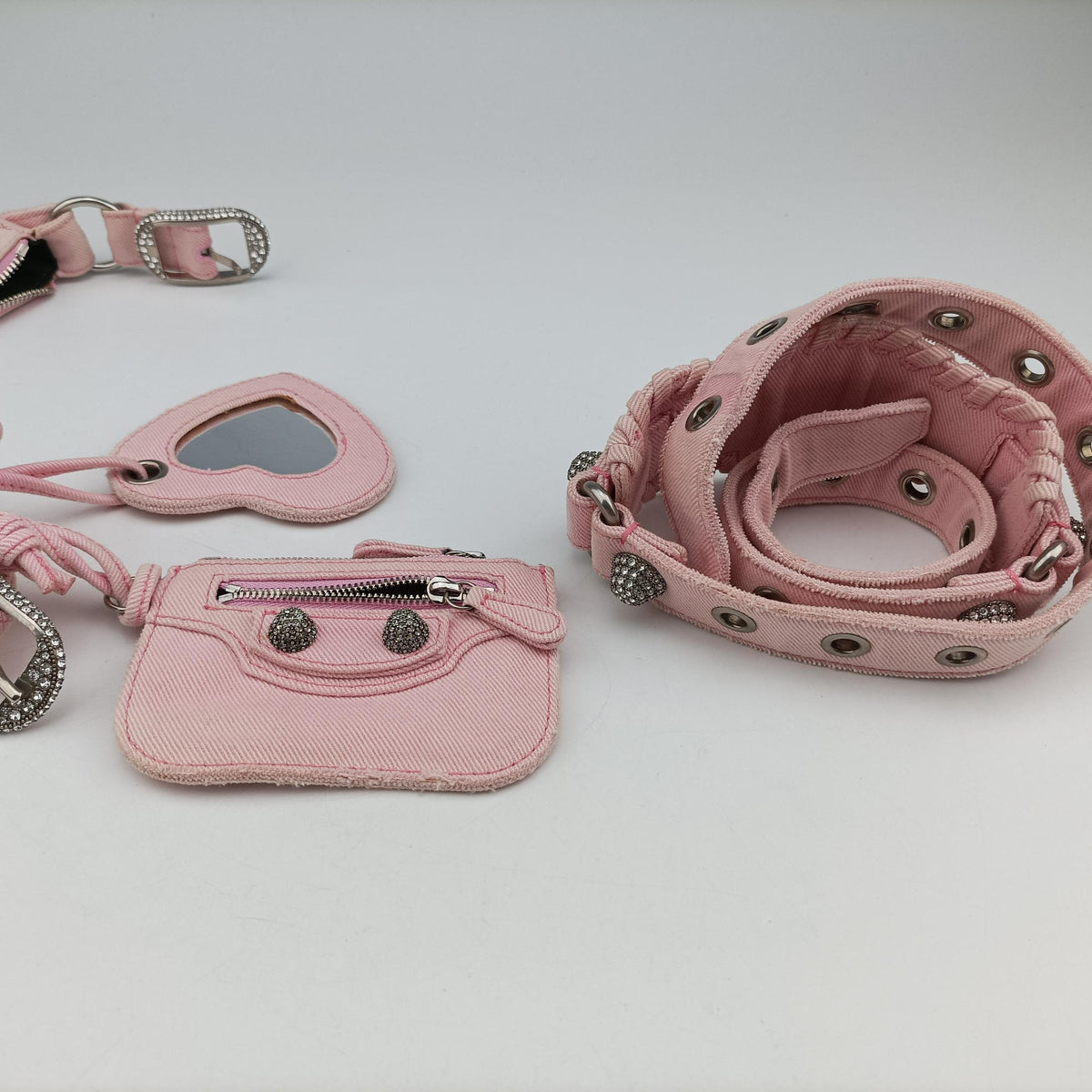 Le Cagole Pink cloth 971309.5809.Q.535269ルカゴール ピンク ズック 971309.5809.Q.535269