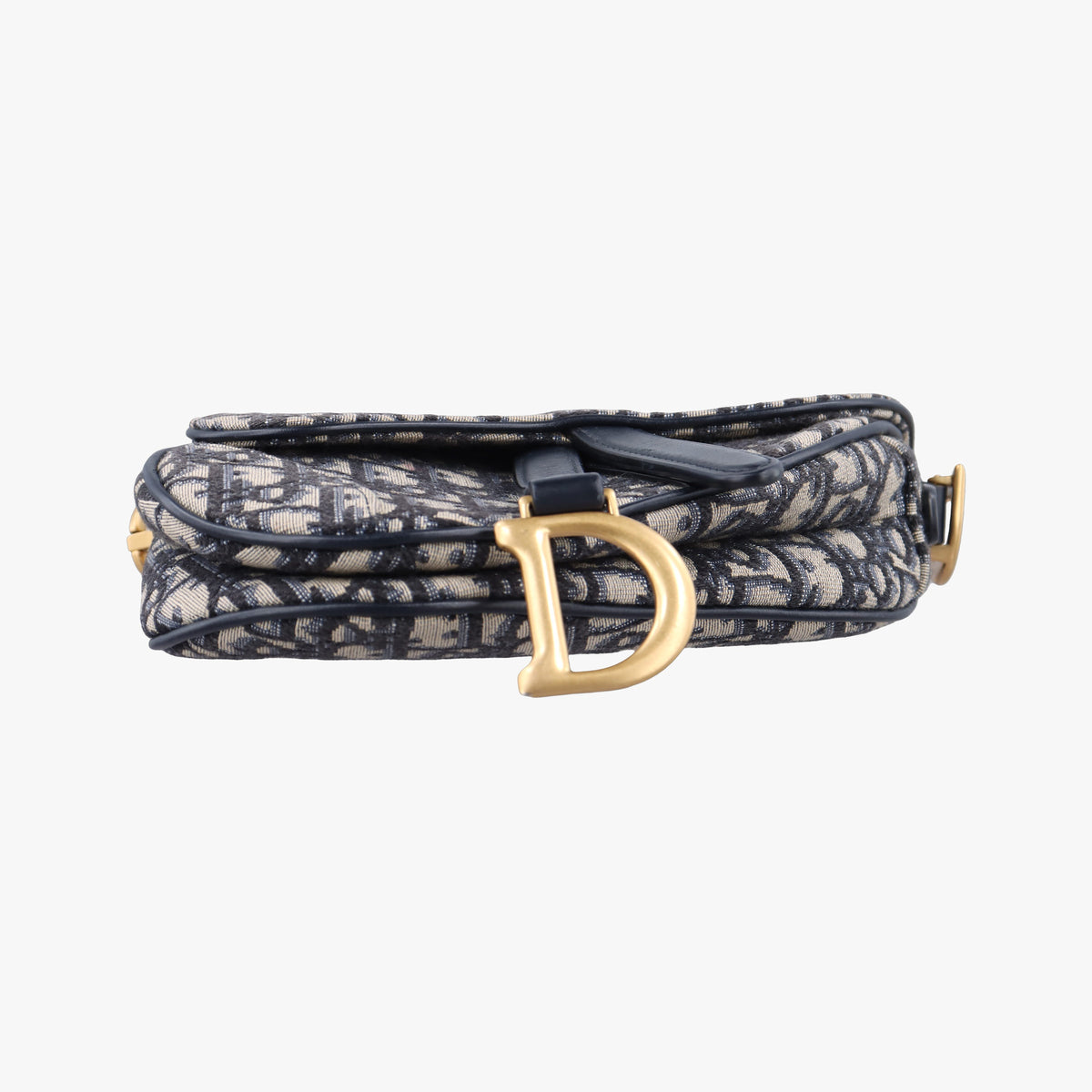 Saddle Navy Jacquard × Leather 05-RU-0231サドル ネイビー ジャガード×レザー 05-RU-0231
