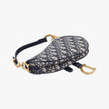 Saddle Navy Jacquard × Leather 05-RU-0231サドル ネイビー ジャガード×レザー 05-RU-0231