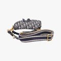 Saddle Navy Jacquard × Leather 05-RU-0231サドル ネイビー ジャガード×レザー 05-RU-0231