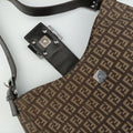 Zucchino Brown Canvas 8BR036 2354/8BR036/JQ4/039ズッキーノ柄 ブラウン キャンバス 8BR036 2354/8BR036/JQ4/039