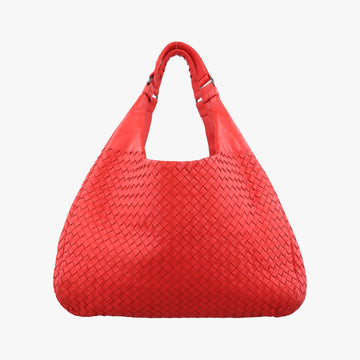 CAMPANA Intrecciato Red lambskin B00106913Mカンパーナ イントレチャート レッド ラムスキン B00106913M