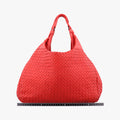 CAMPANA Intrecciato Red lambskin B00106913Mカンパーナ イントレチャート レッド ラムスキン B00106913M