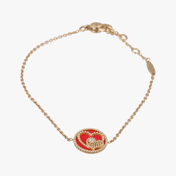 Rose des Vents Coeur Red×golden AU750 210950ローズデヴァン クール ハート レッド×ゴールド AU750 210950