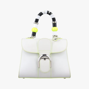 Brillant mini White Leather LO8Aブリヨン ミニ ホワイト レザー LO8A