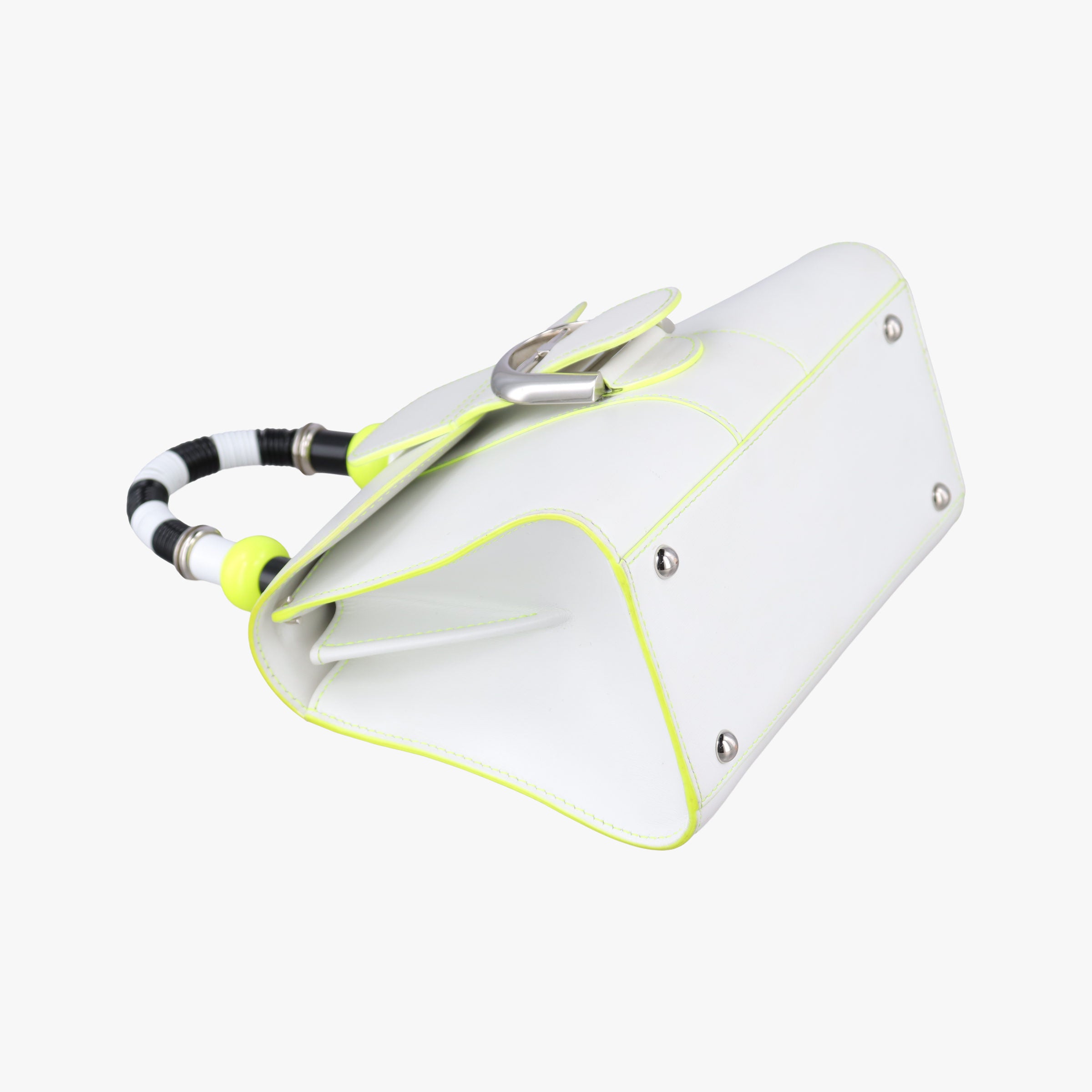 Brillant mini White Leather LO8Aブリヨン ミニ ホワイト レザー LO8A