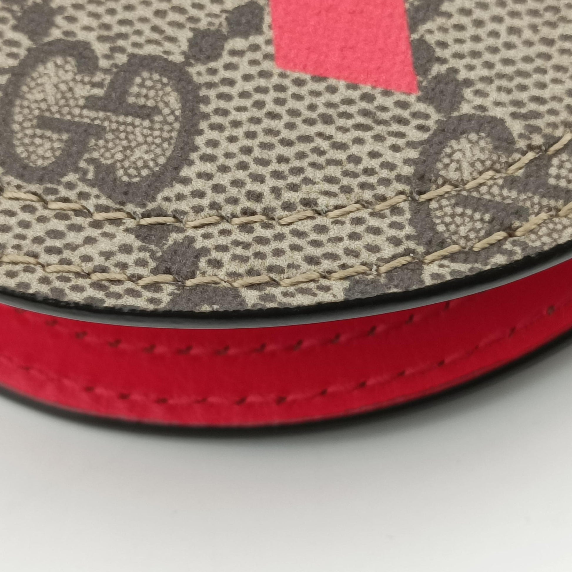 love heart Brown PVC coated canvas 678133 D036885243ラブ ハート ブラウン PVCコーティングキャンバス 678133 D036885243