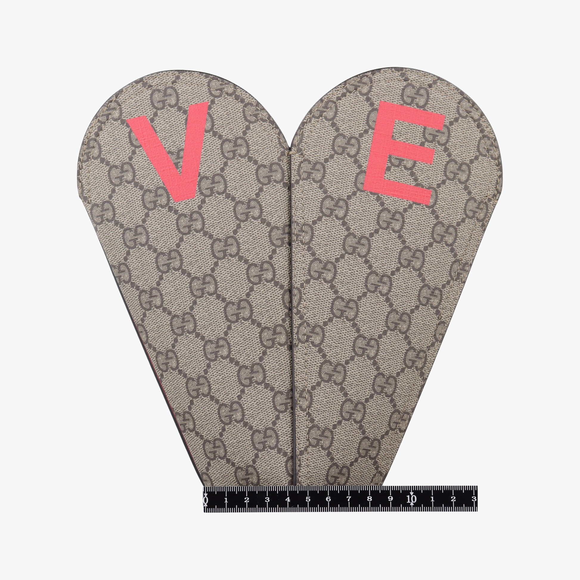 love heart Brown PVC coated canvas 678133 D036885243ラブ ハート ブラウン PVCコーティングキャンバス 678133 D036885243
