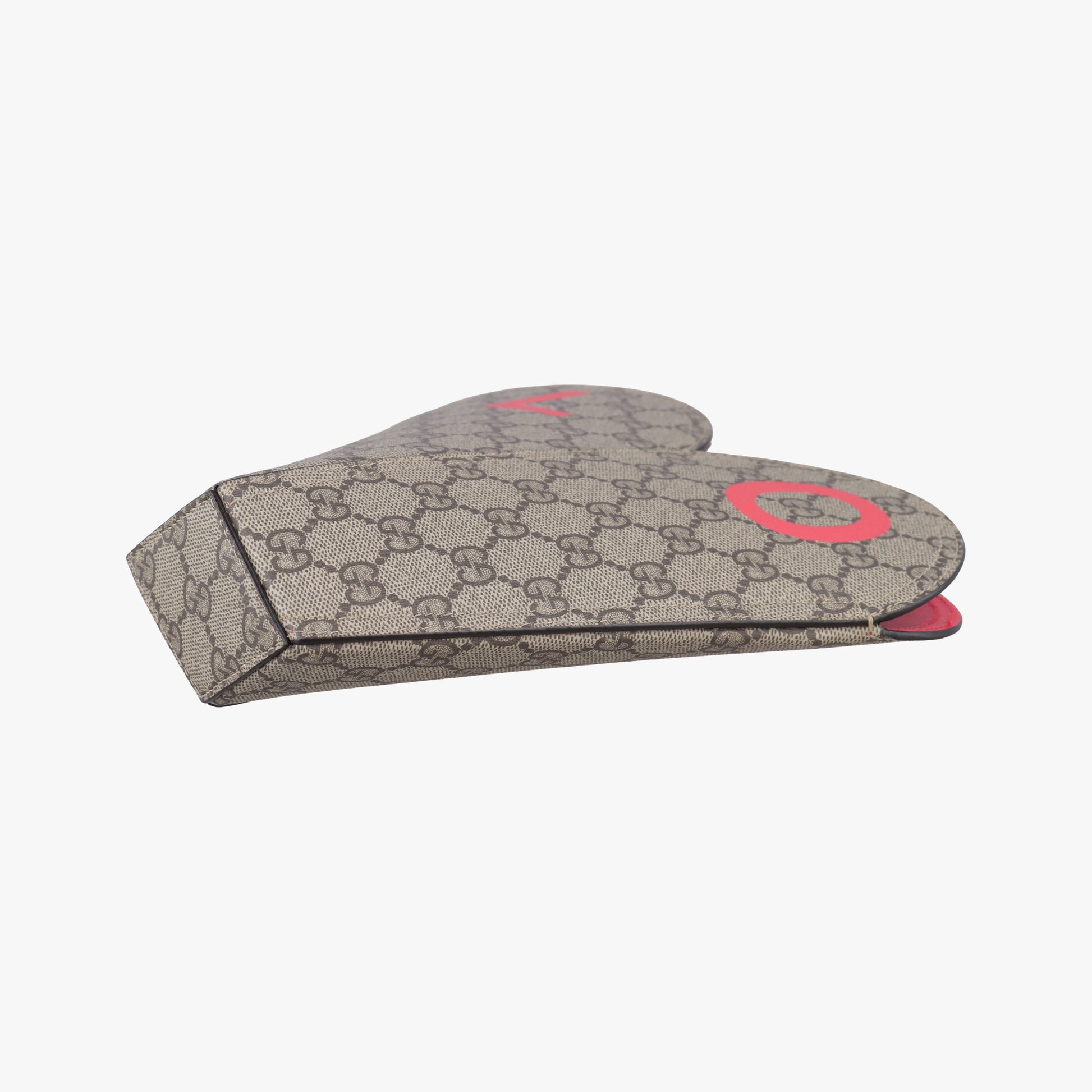 love heart Brown PVC coated canvas 678133 D036885243ラブ ハート ブラウン PVCコーティングキャンバス 678133 D036885243