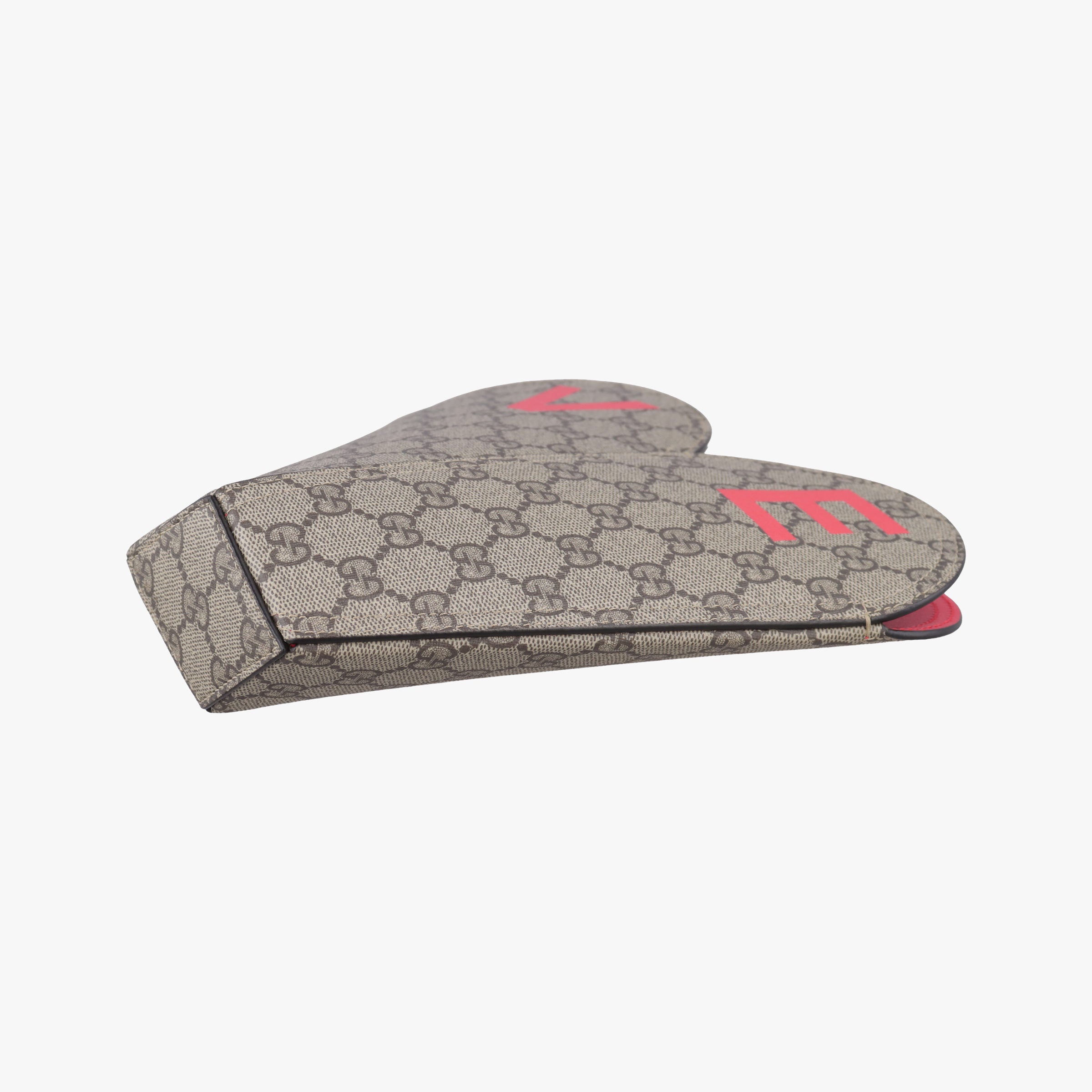 love heart Brown PVC coated canvas 678133 D036885243ラブ ハート ブラウン PVCコーティングキャンバス 678133 D036885243