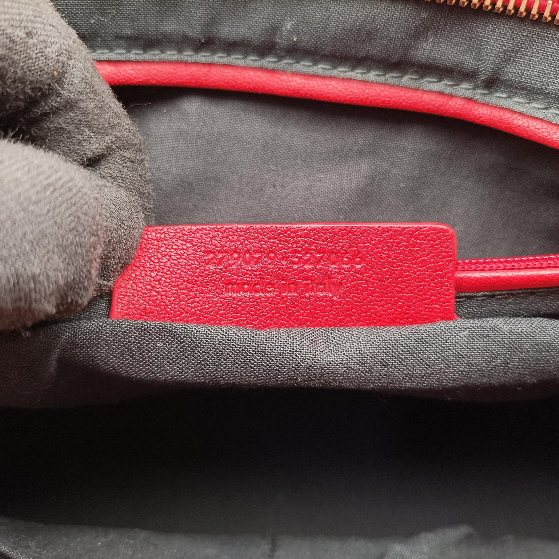 Cabas ChYc Red Leather 279079 279079.527066カバス シック レッド レザー 279079 279079.527066