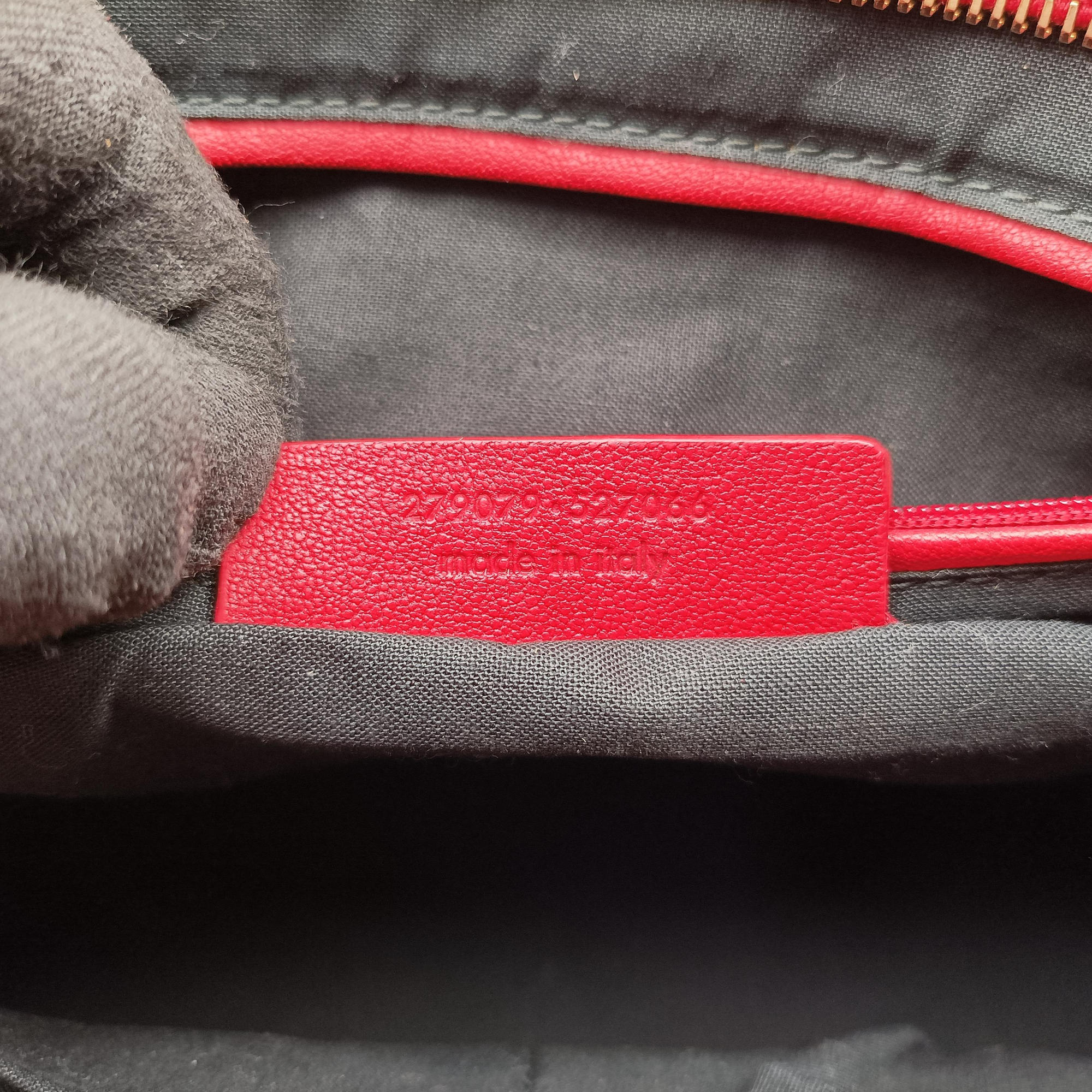 Cabas ChYc Red Leather 279079 279079.527066カバス シック レッド レザー 279079 279079.527066
