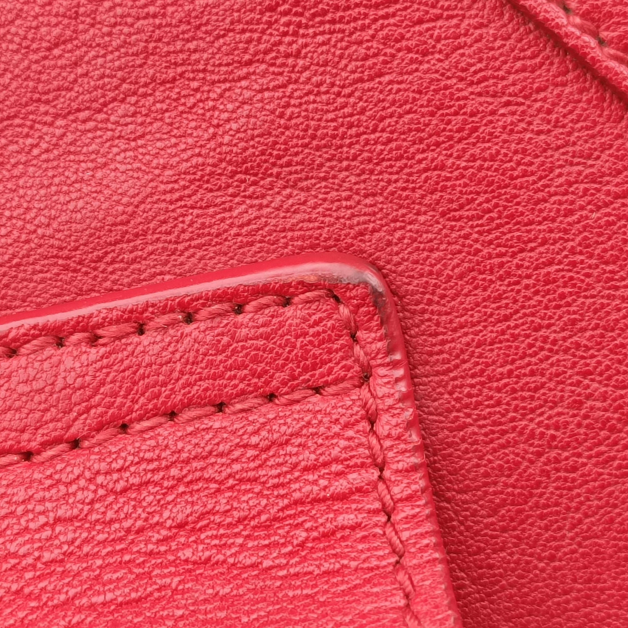 Cabas ChYc Red Leather 279079 279079.527066カバス シック レッド レザー 279079 279079.527066