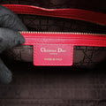 Lady Dior Red lambskin 15-BO-0143レディディオール レッド ラムスキン 15-BO-0143