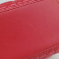 Lady Dior Red lambskin 15-BO-0143レディディオール レッド ラムスキン 15-BO-0143