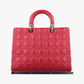 Lady Dior Red lambskin 15-BO-0143レディディオール レッド ラムスキン 15-BO-0143