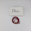 Lady Dior Red lambskin 15-BO-0143レディディオール レッド ラムスキン 15-BO-0143