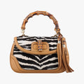 New Bamboo Multicolour ponyhair×Leather 254884 I011179985ニューバンブー マルチカラー ハラコ×レザー 254884 I011179985