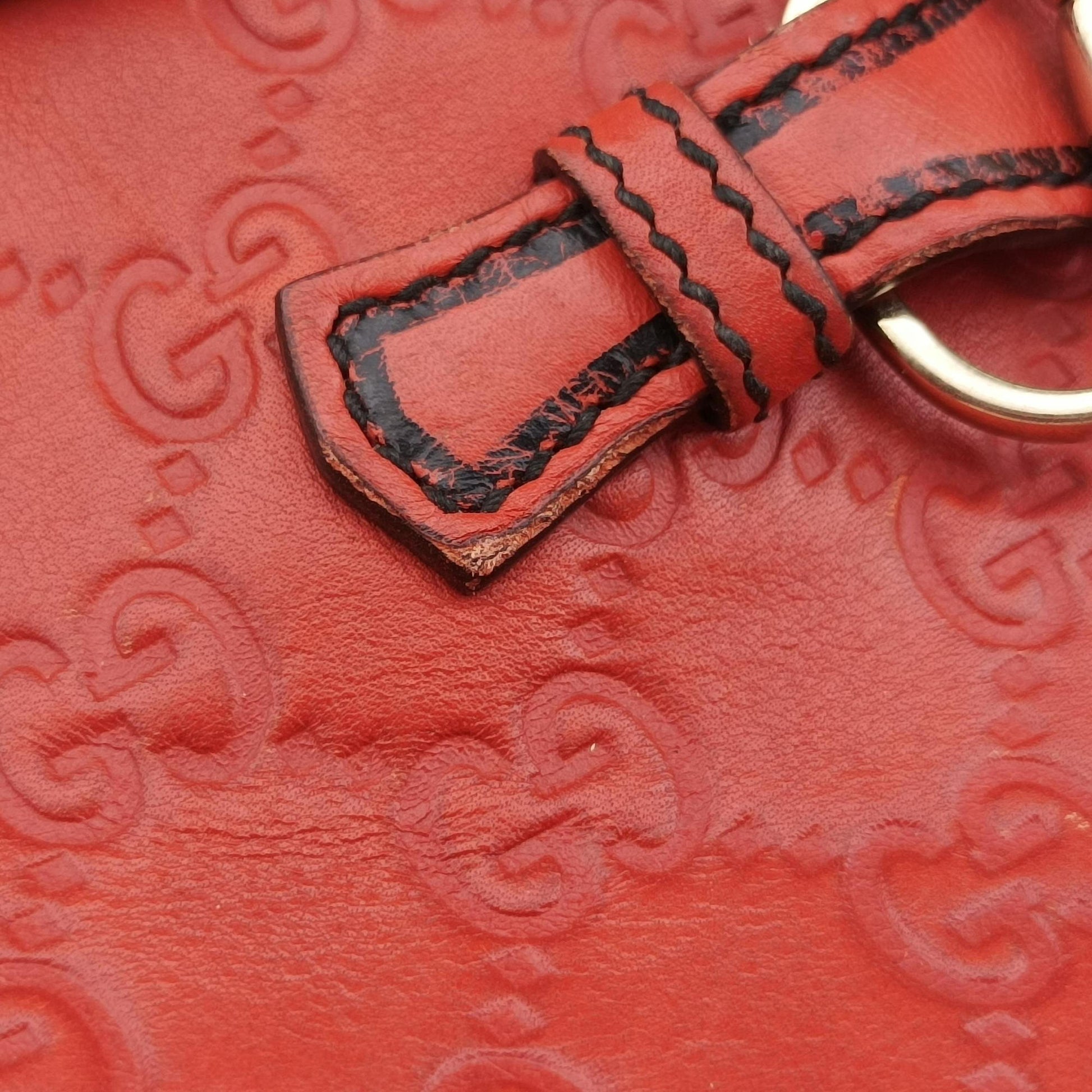 Emily Red Leather 295403 G014500284エミリー レッド レザー 295403 G014500284