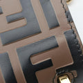 Kan U Brown×black Leather 8M0417 8M0417 A659 209.0189キャンユー ブラウン×ブラック レザー 8M0417 8M0417 A659 209.0189