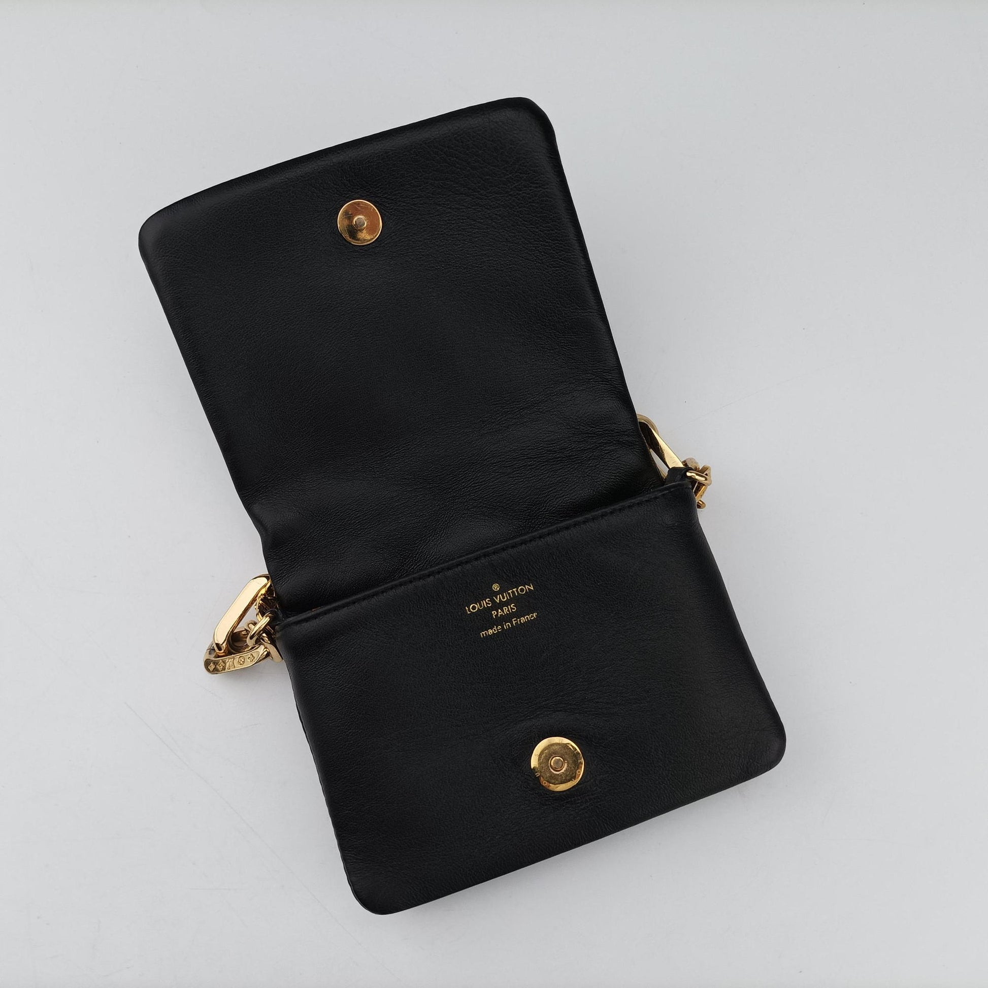 COUSSIN Noir lambskin M81125 IC Chipクッサン ノワール ラムスキン M81125 ICチップ