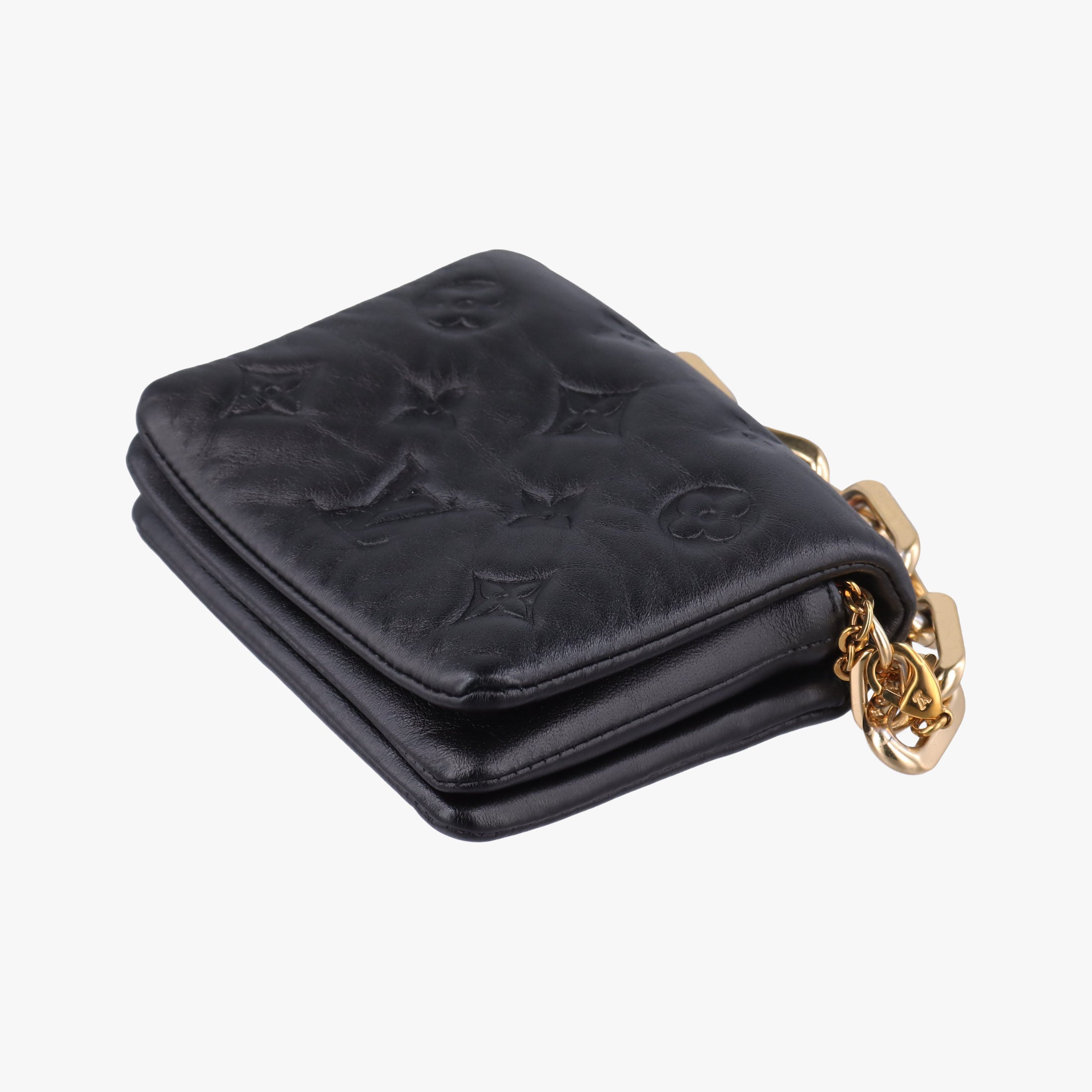 COUSSIN Noir lambskin M81125 IC Chipクッサン ノワール ラムスキン M81125 ICチップ