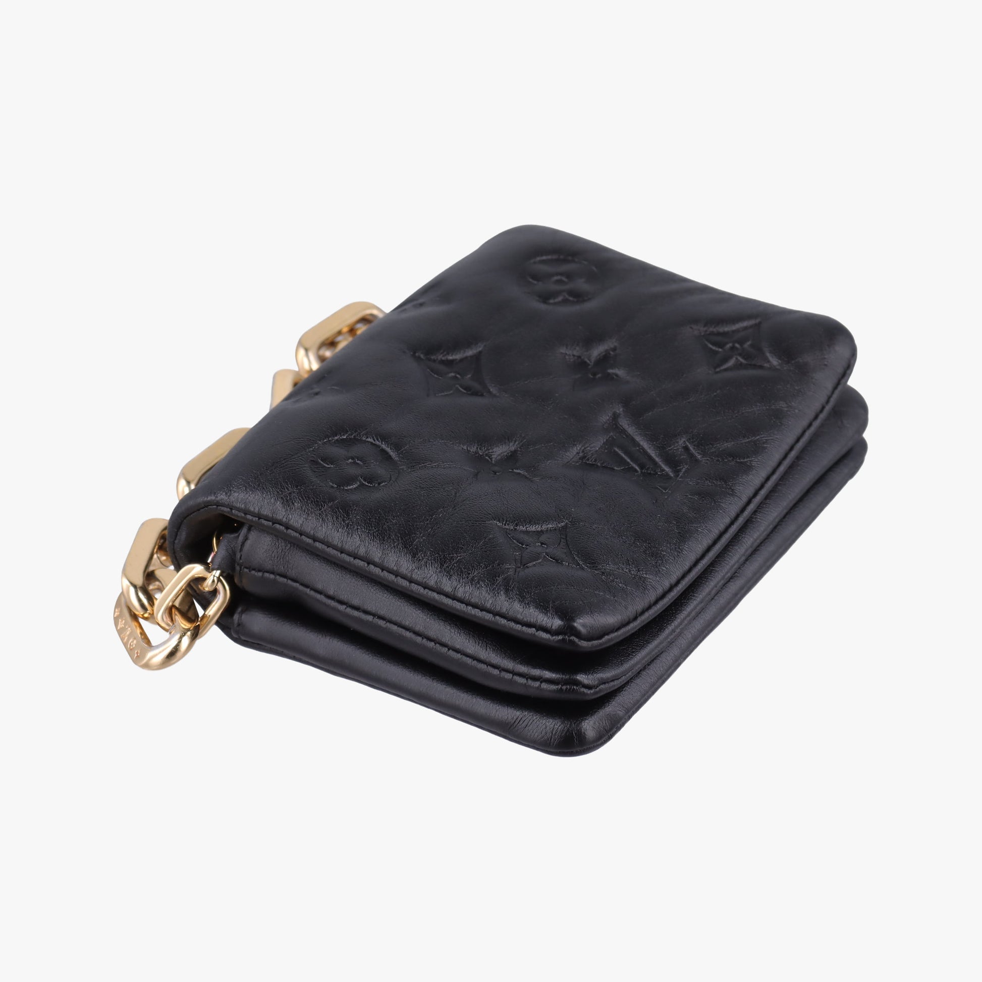 COUSSIN Noir lambskin M81125 IC Chipクッサン ノワール ラムスキン M81125 ICチップ