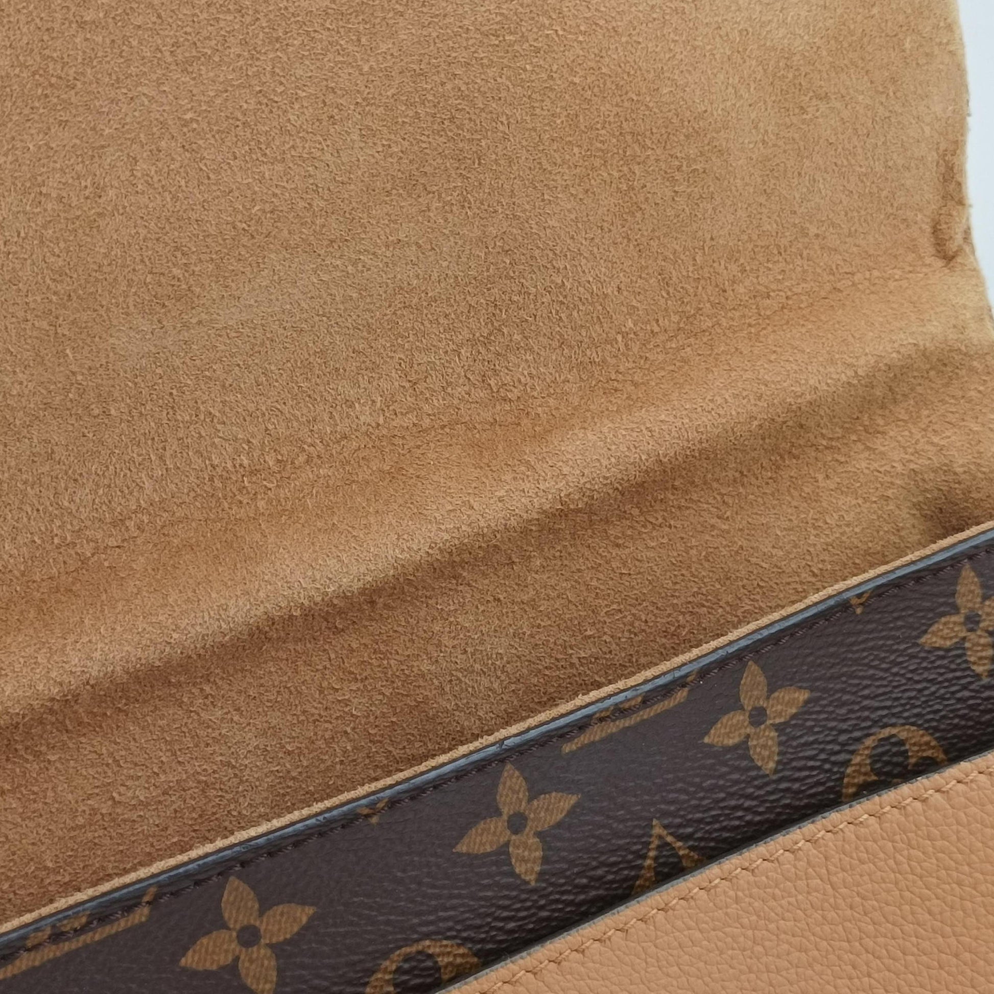 MARIGNAN Brown×Sesae Monogram Canvas×calf leather M44257 AR2128マリニャン モノグラム/ブラウン×セサミ モノグラムキャンバス×カーフレザー M44257 AR2128