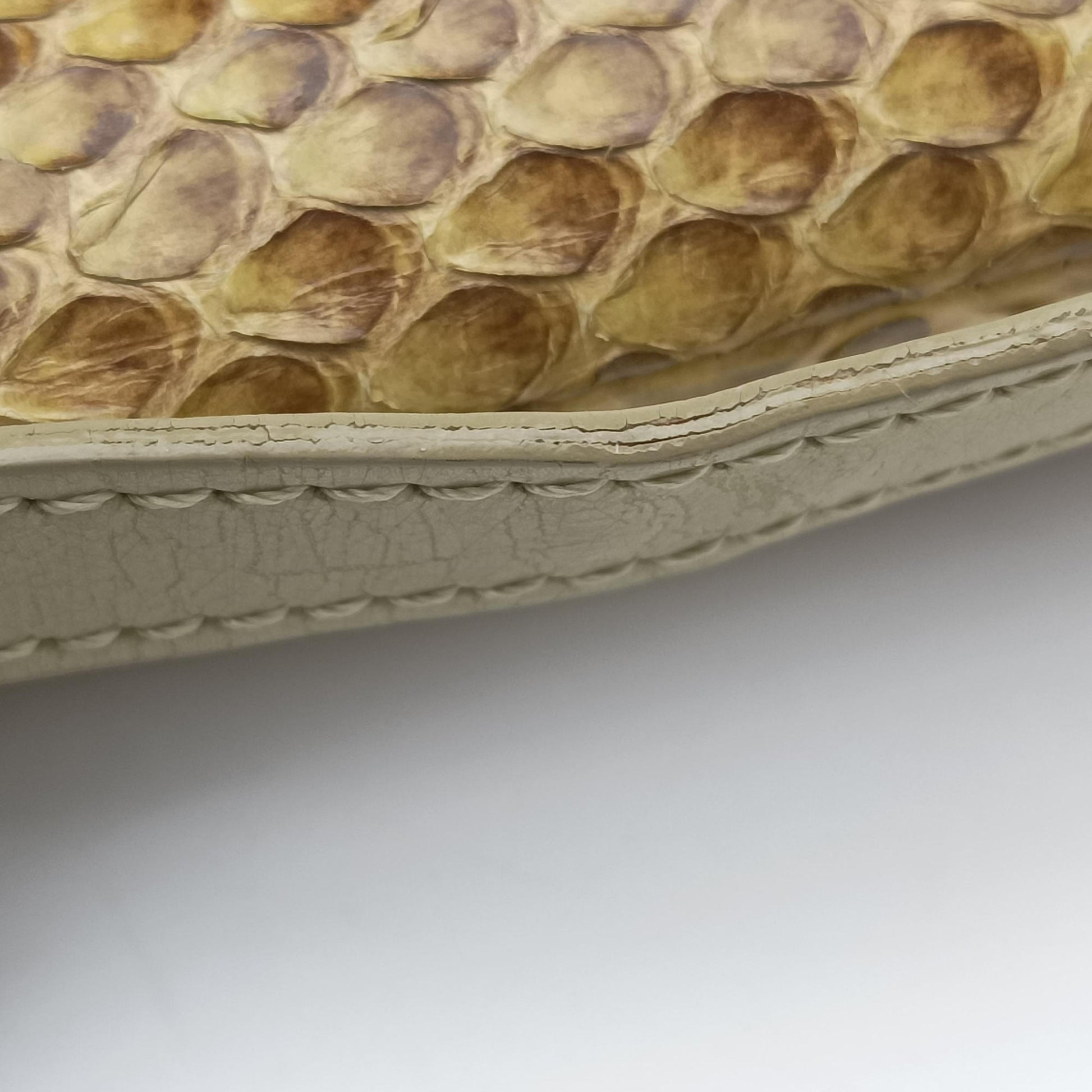 Malice Camel Python skin MA-0050マリス シリーズ キャメル パイソン MA-0050