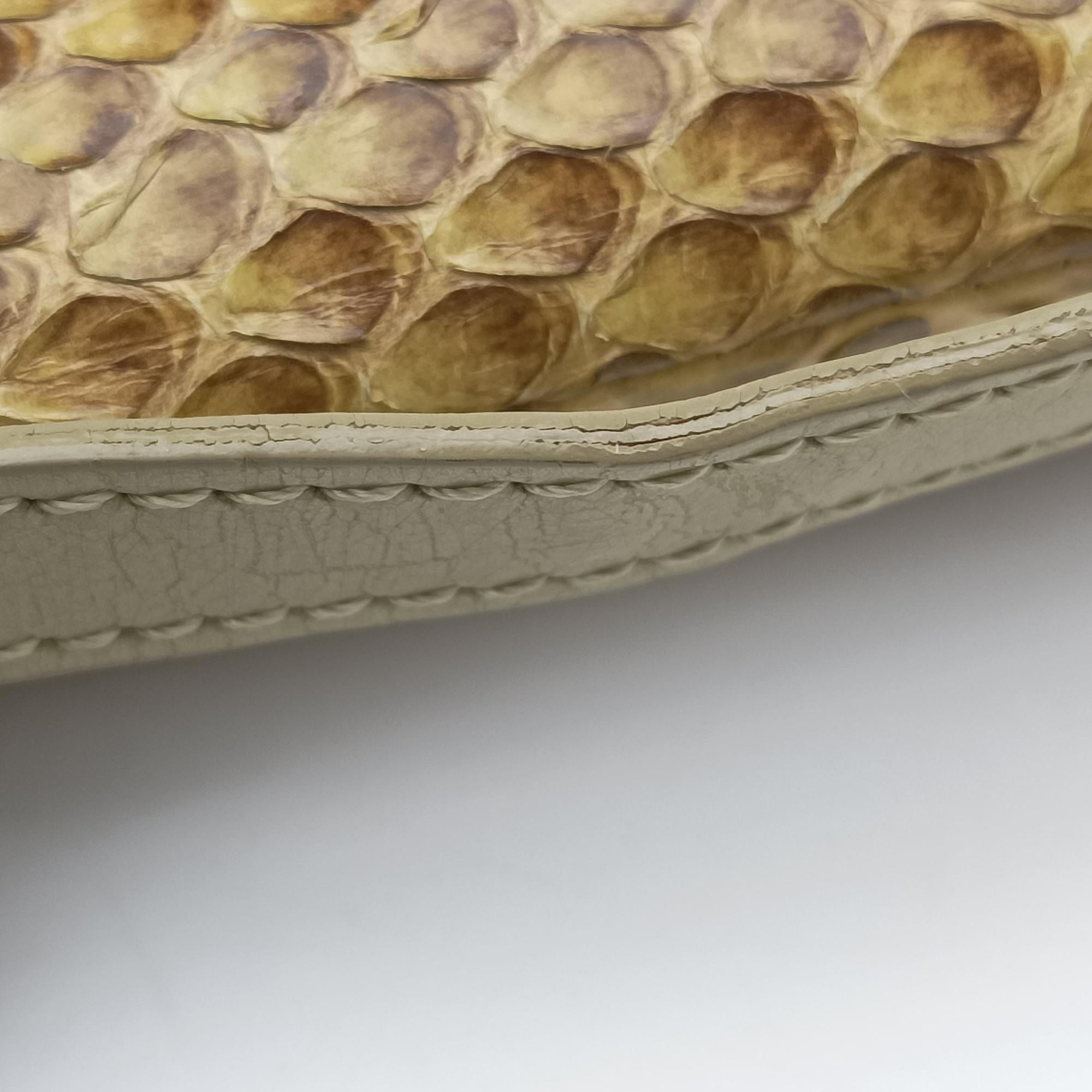 Malice Camel Python skin MA-0050マリス シリーズ キャメル パイソン MA-0050