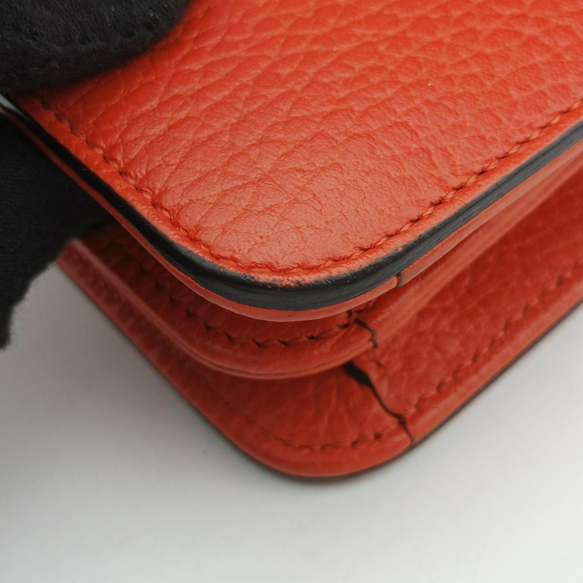 Interlocking G Orange Leather 510304 H025116012インターロッキングG オレンジ レザー 510304 H025116012