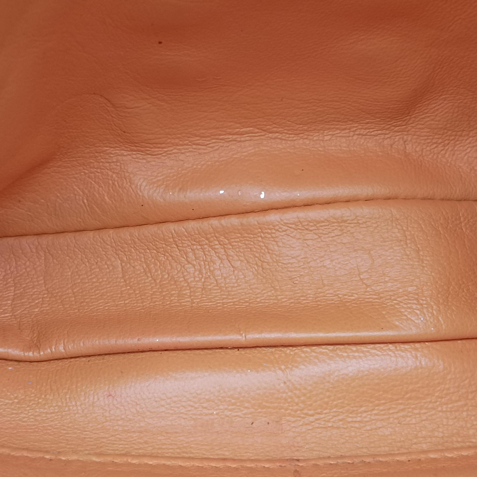 Miss Dior Cannage New Lock Orange lambskin 03-LU-0192ミスディオール カナージュ ニューロック オレンジ ラムスキン 03-LU-0192