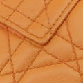 Miss Dior Cannage New Lock Orange lambskin 03-LU-0192ミスディオール カナージュ ニューロック オレンジ ラムスキン 03-LU-0192