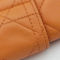 Miss Dior Cannage New Lock Orange lambskin 03-LU-0192ミスディオール カナージュ ニューロック オレンジ ラムスキン 03-LU-0192