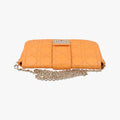Miss Dior Cannage New Lock Orange lambskin 03-LU-0192ミスディオール カナージュ ニューロック オレンジ ラムスキン 03-LU-0192