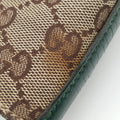 Horsebit Hasler Green × Brown GGCanvas×Leather 137475 ホースビット ハスラー グリーン × ブラウン GGキャンバス×レザー 137475 
