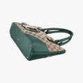 Horsebit Hasler Green × Brown GGCanvas×Leather 137475 ホースビット ハスラー グリーン × ブラウン GGキャンバス×レザー 137475 