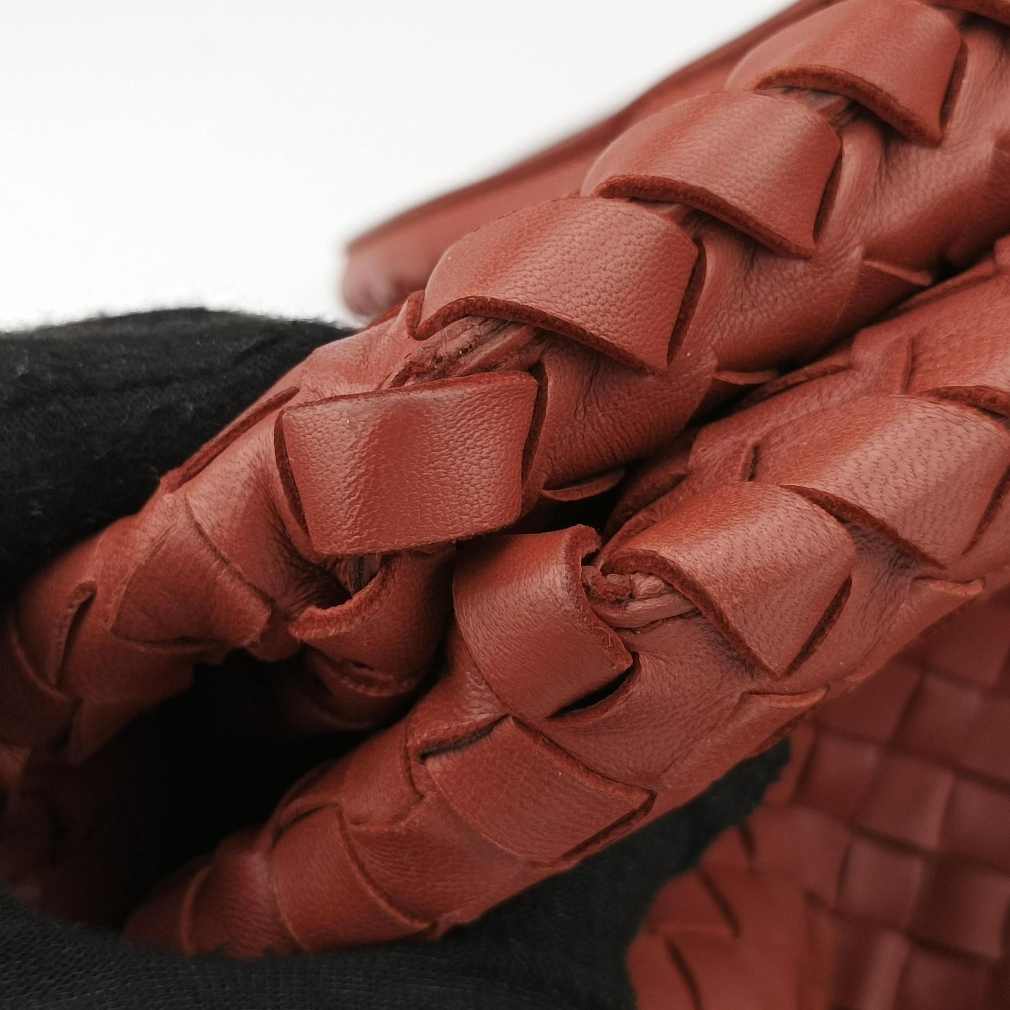 Intrecciato terracotta lambskin B01702506Mイントレチャート テラコッタ ラムスキン B01702506M