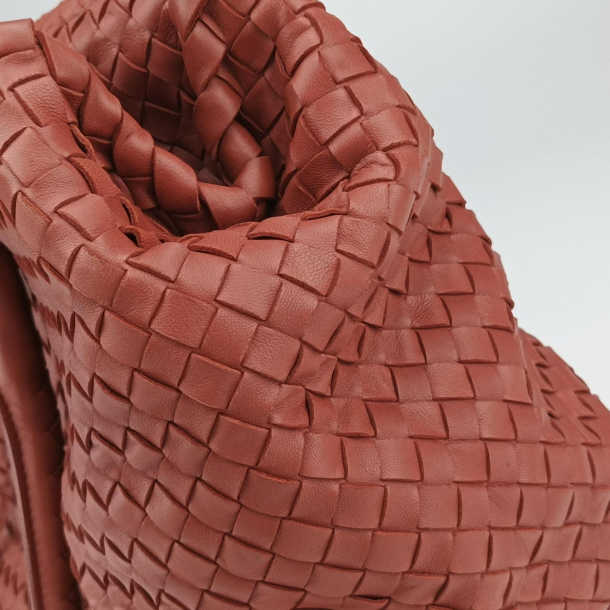 Intrecciato terracotta lambskin B01702506Mイントレチャート テラコッタ ラムスキン B01702506M