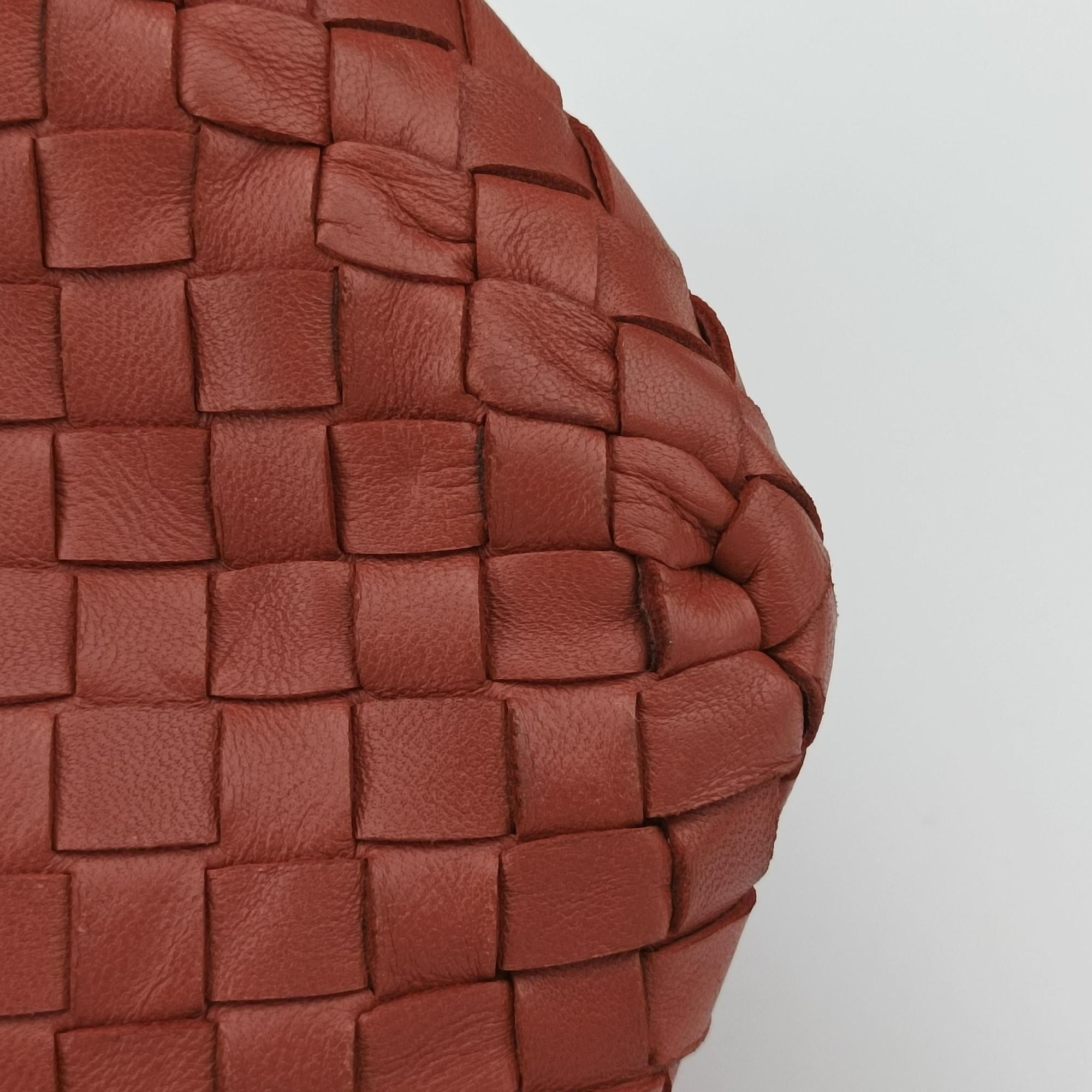 Intrecciato terracotta lambskin B01702506Mイントレチャート テラコッタ ラムスキン B01702506M