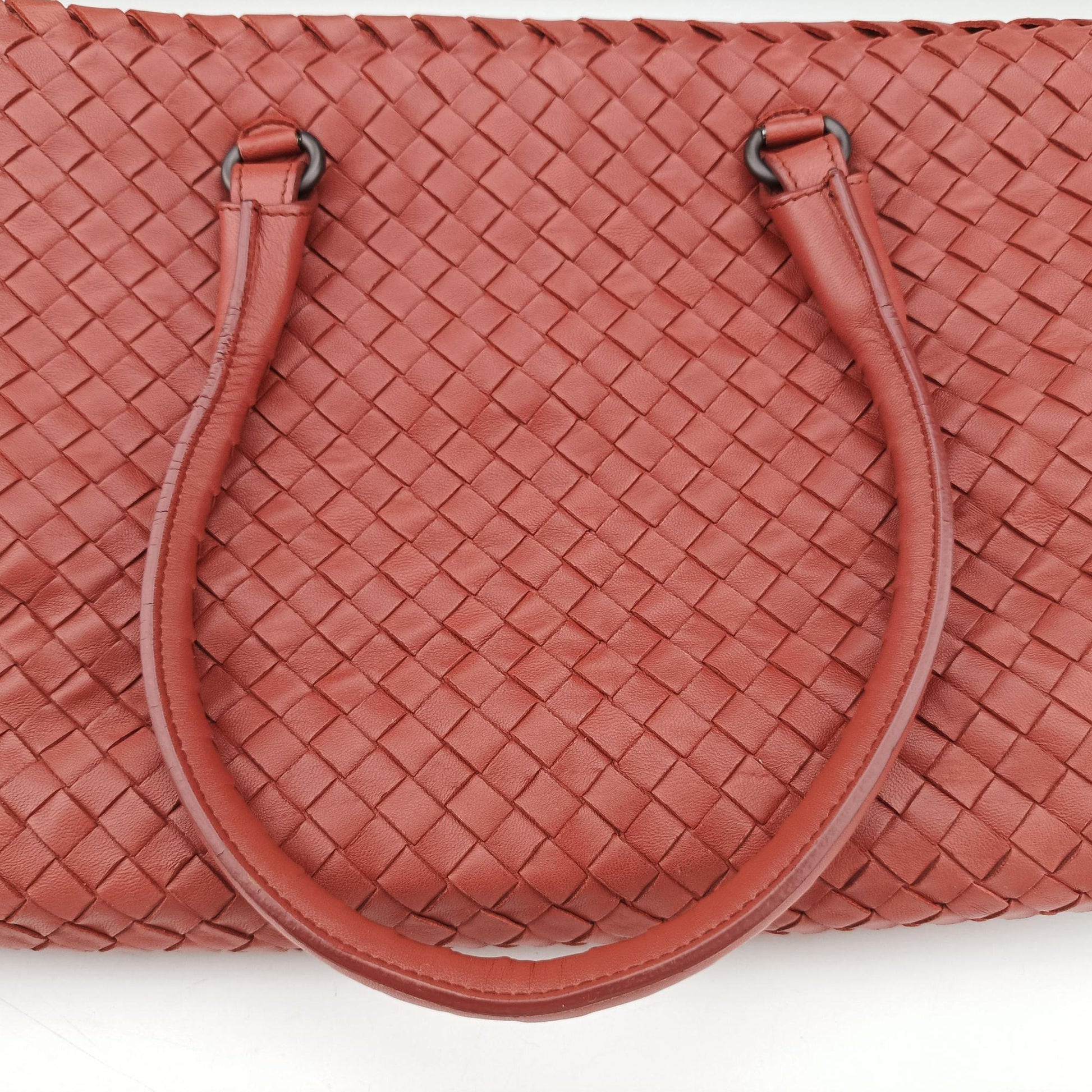 Intrecciato terracotta lambskin B01702506Mイントレチャート テラコッタ ラムスキン B01702506M