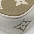 Mini Pochette Accessoires Khaki × Beige Monogram Empreinte M81284 IC Chipミニポシェットアクセサリー カーキ × ベージュ モノグラム アンプラント M81284 ICチップ