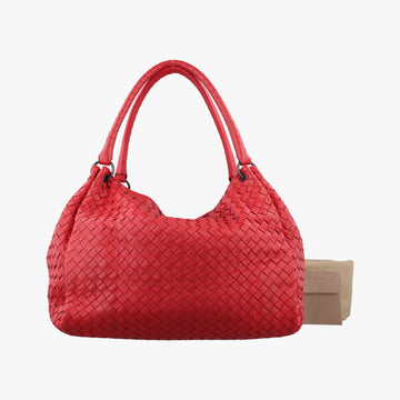 Parachute Intrecciato Red Lambskin B02870693Jパラシュート イントレチャート レッド ラムスキン B02870693J