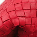 Parachute Intrecciato Red Lambskin B02870693Jパラシュート イントレチャート レッド ラムスキン B02870693J