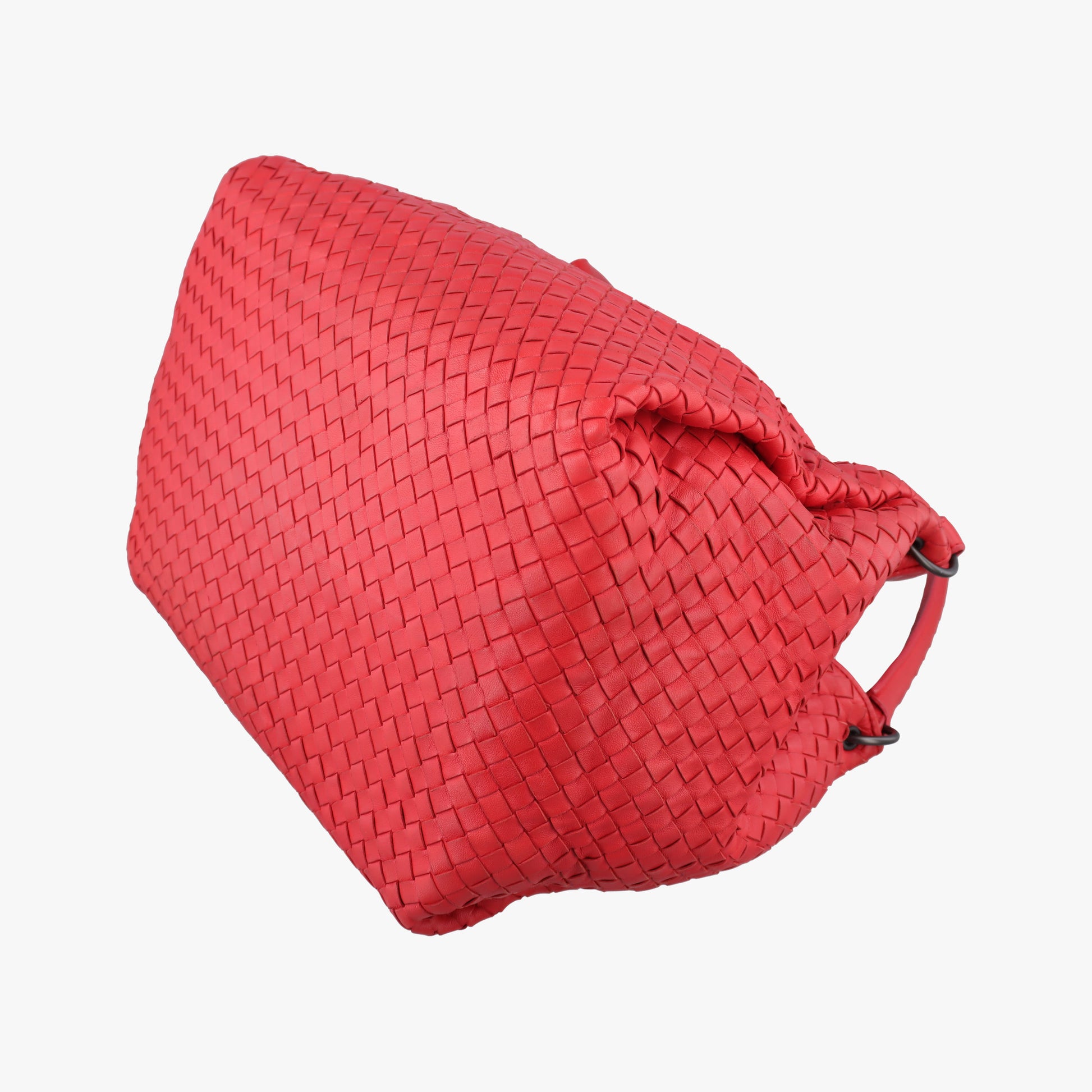 Parachute Intrecciato Red Lambskin B02870693Jパラシュート イントレチャート レッド ラムスキン B02870693J