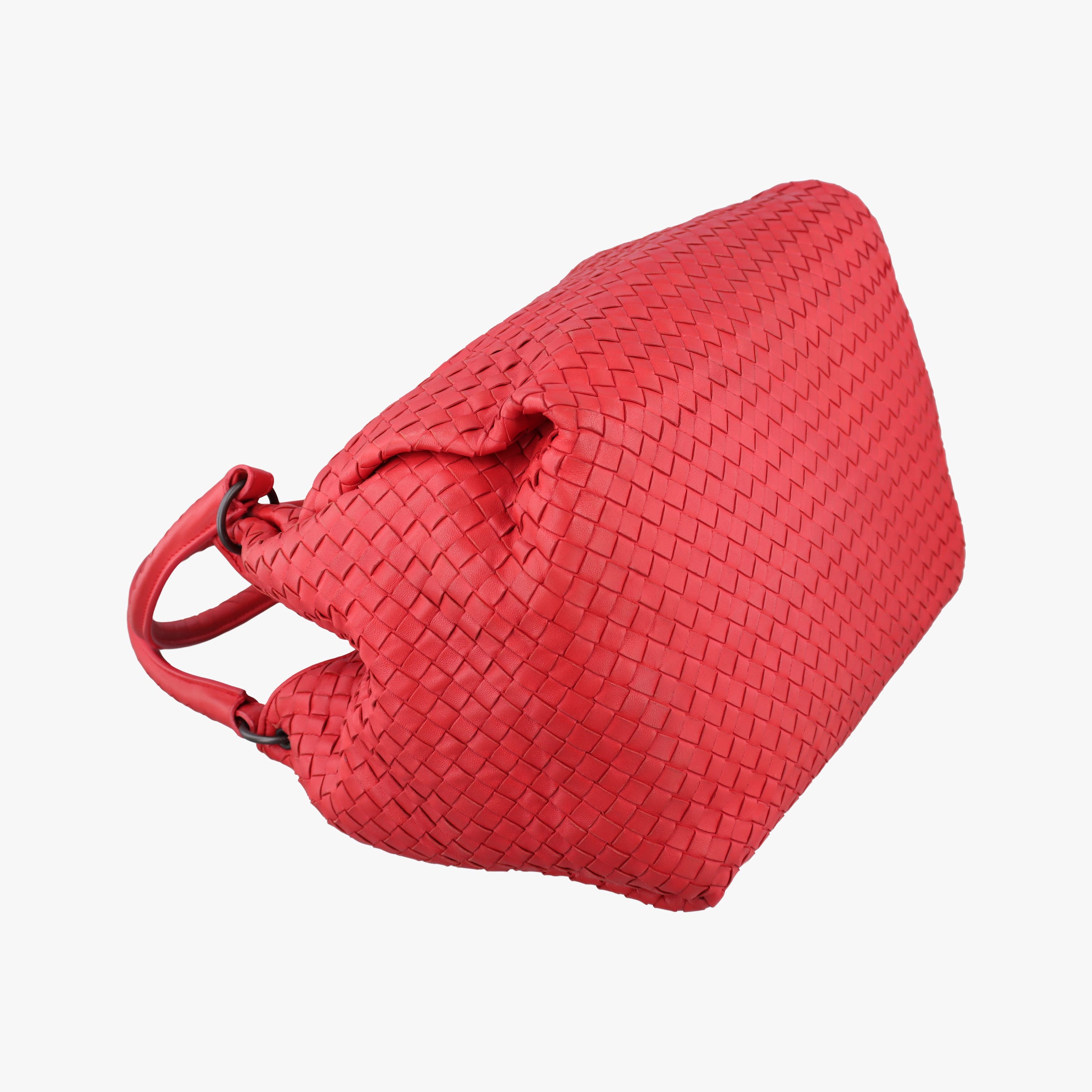 Parachute Intrecciato Red Lambskin B02870693Jパラシュート イントレチャート レッド ラムスキン B02870693J