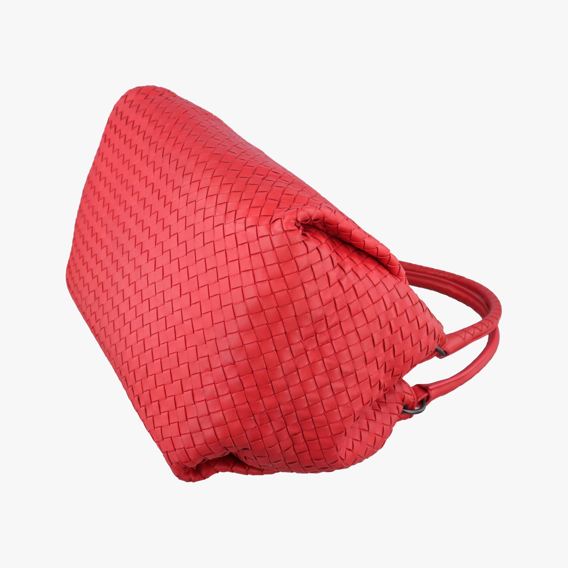 Parachute Intrecciato Red Lambskin B02870693Jパラシュート イントレチャート レッド ラムスキン B02870693J