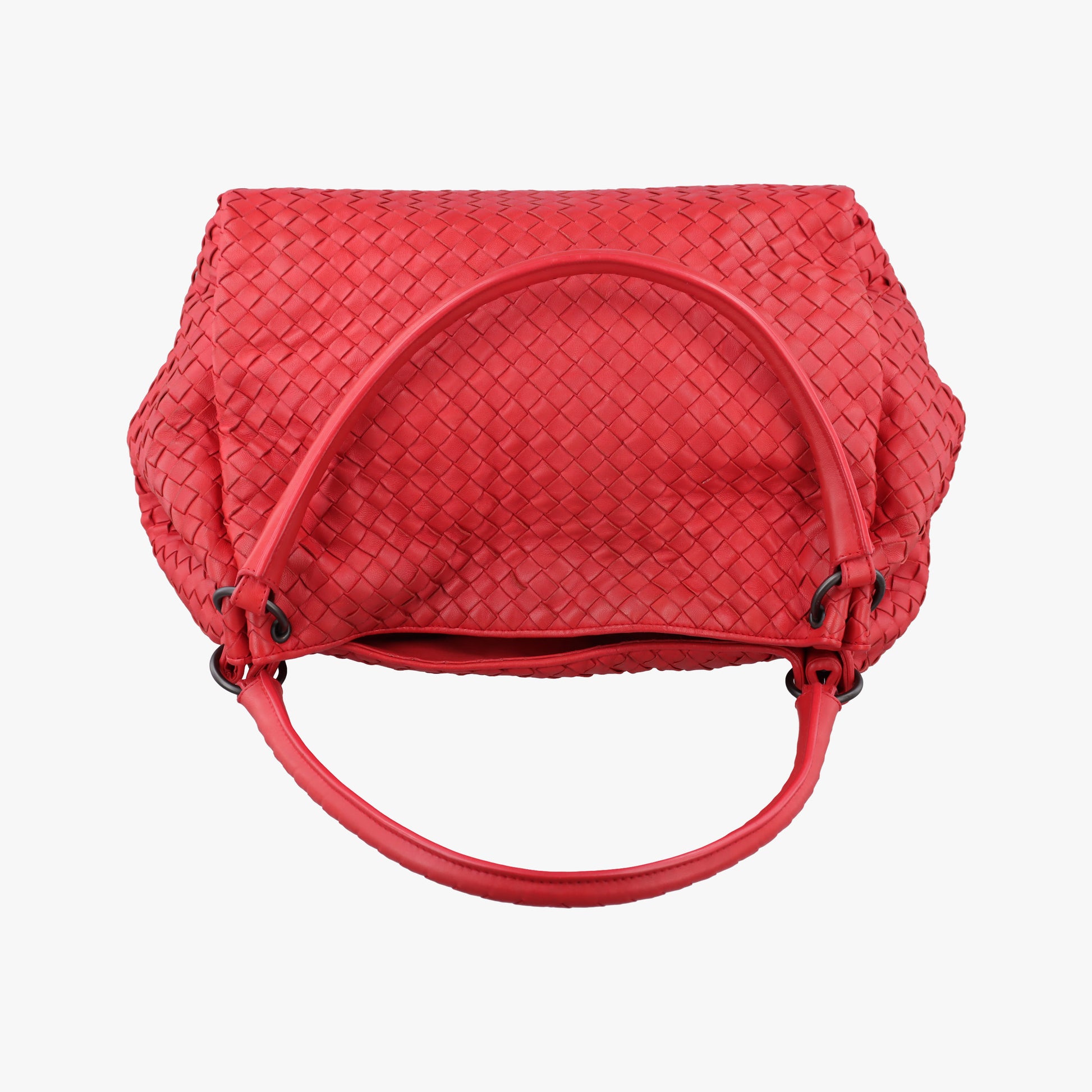 Parachute Intrecciato Red Lambskin B02870693Jパラシュート イントレチャート レッド ラムスキン B02870693J
